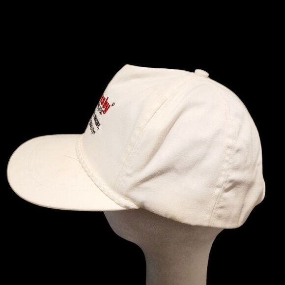 Vintage 90s Funny Graphic Trucker Hat Cap Snapback - Picture 2 of 6